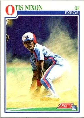 1991 Score - Otis Nixon #431 - Image 1 of 2