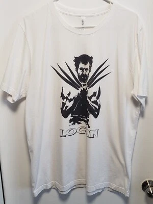 Camiseta branca filme Wolverine Old Man Logan 2017 tamanho GG - Imagem 1 de 4