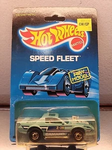 Hot Wheels Speed Fleet Blown Camaro Z-28 On Blister - Picture 1 of 10