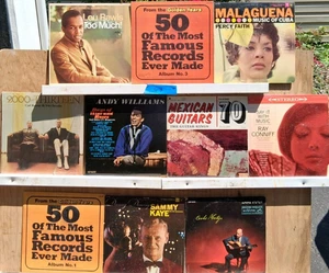 10 Album Lot~ 50s 60s Pop/Jazz ~ Vinyl Album ~~~ Lot G 3 - Picture 1 of 1