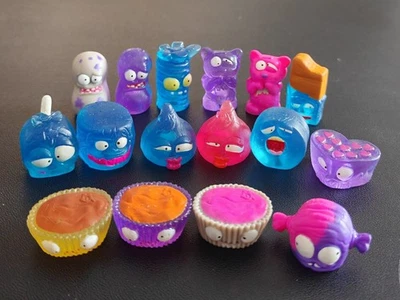 16 Stück Grossery Gang STICKY SWEETS - Bär Hahnenfuß Süßigkeiten Schokoriegel Mint - Bild 1 von 3