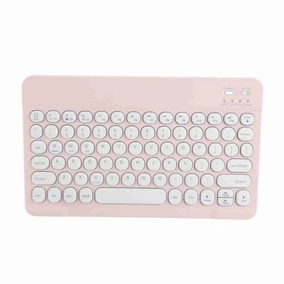 (Rosa) Funktastatur Schlanke Tragbare BT 3.0 Tastatur Kabellose - Bild 1 von 4
