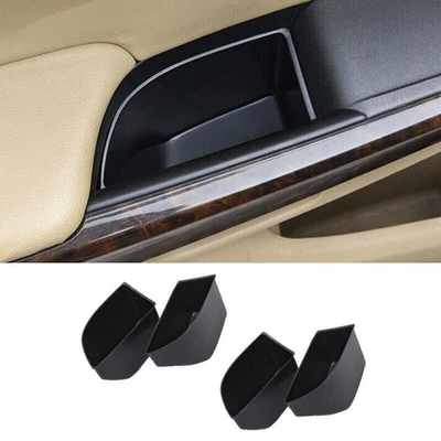 Caja de almacenamiento de puerta interior delantera trasera 4 piezas para Honda Accord Crosstour 2008-2012 Foto 1 de 4