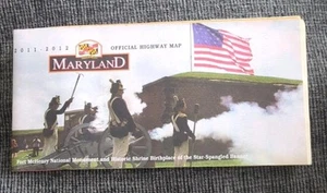 2011-2012 MARYLAND OFFICIAL HIGHWAY MAP - Picture 1 of 2