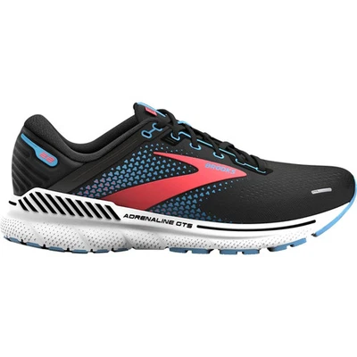 Brooks Adrenaline GTS 22 Womens Running Shoes Black Cushioned Support Trainers - Image 1 of 4