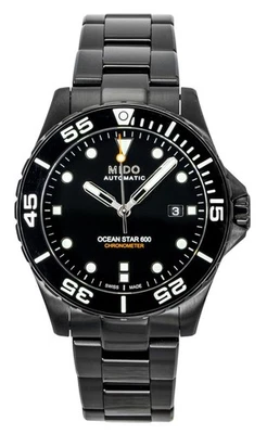 Mido Ocean Star Black Dial Automatic Diver's 600M Men's Watch M026.608.33.051.00 - image 1 of 4