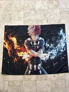Shoto Todoroki My Hero Academia Wall Hanging, 49 3/4" x 59" - Picture 1 of 7
