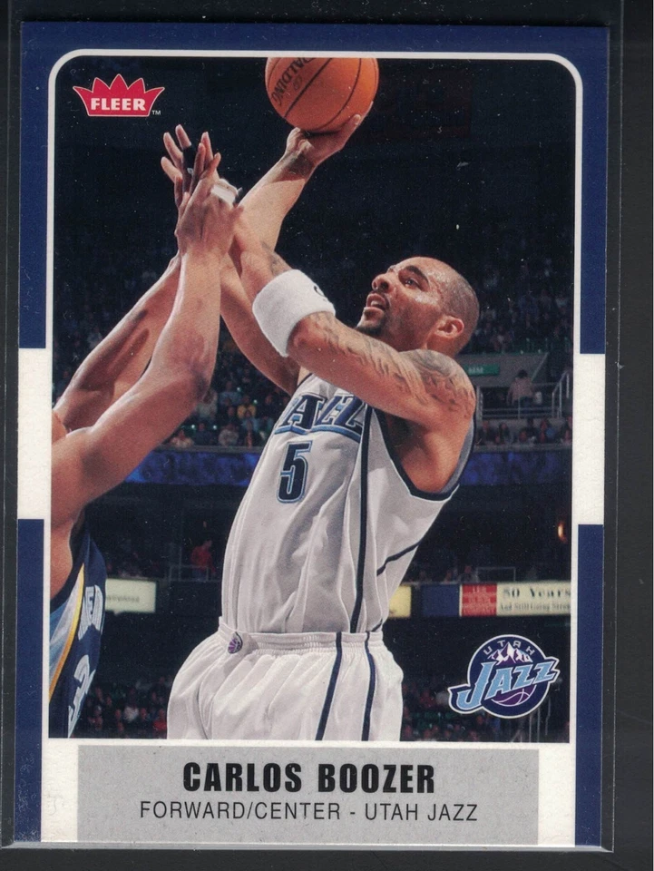 Fleer 2007-08 - Carlos Boozer #173 Utah Jazz Foto 1 de 1