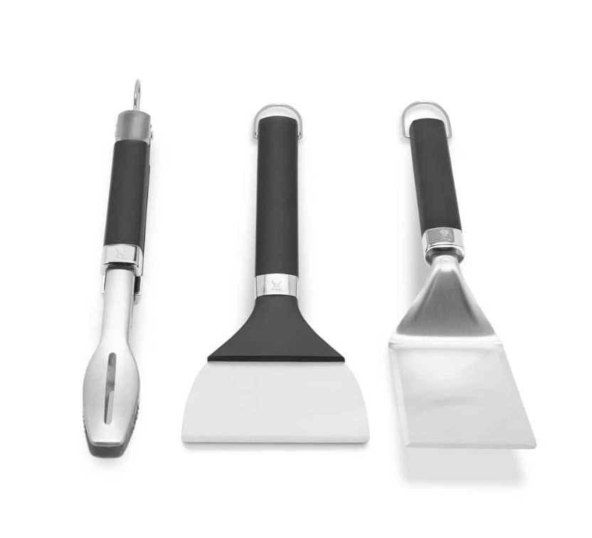 Weber Portable Griddle Tool 3-Piece Set New - Image 1 of 3