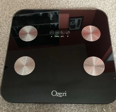 Ozeri Total Body Bath Scale 3 Touch-Sensitive Button Auto-Recognition Technology - Image 1 of 3