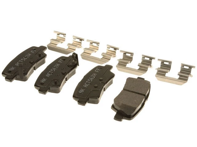 Juego de pastillas de freno traseras Akebono 66WB91C para Hyundai Accent 2012-2017 Foto 1 de 1