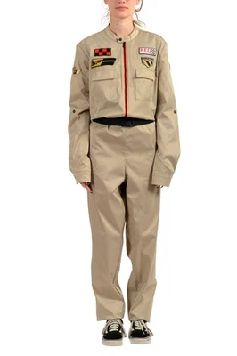 Mono para mujer Scuderia Ferrari beige manga larga US M IT 42 Foto 1 de 4