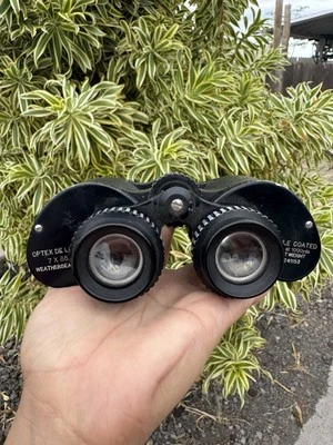 Vintage Optex Deluxe 7x35 Weathersealed Binoculars Made in Japan - Image 1 of 4