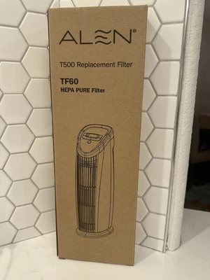 Filtro de aire Alen TF60-Pure repuesto HEPA T500 purificador de aire alérgenos 1 filtro Foto 1 de 2