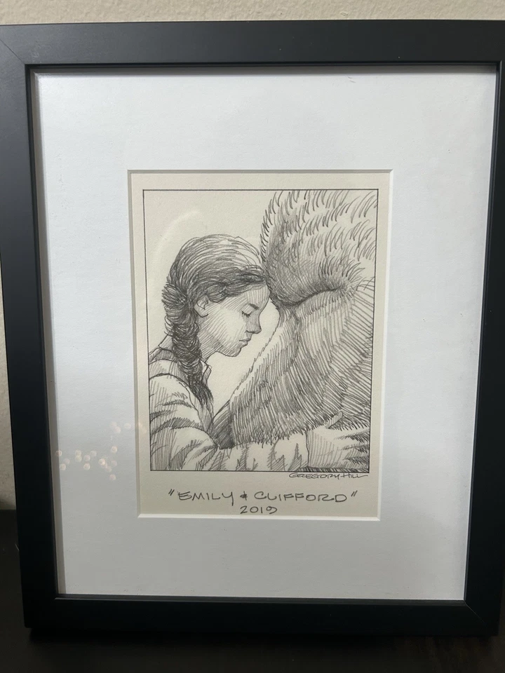 Clifford the Big Red Dog Movie Gregory Hill Original Sketch Art Department - Image 1 of 1