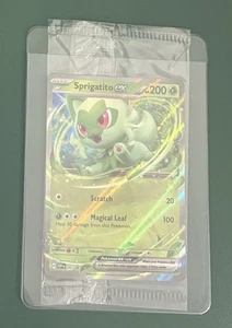 Pokemon Sprigatito ex Promo Sealed Pack #087 New Full Art Ultra Rare Holo Card! - Picture 1 of 1