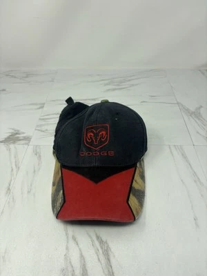 Gorra de béisbol Dodge Ram Paramount ajustable al aire libre negra/roja/camuflada Foto 1 de 3
