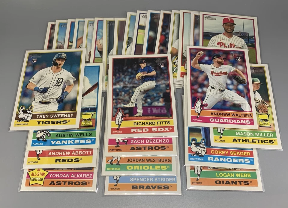 Impresiones cortas Topps Heritage SP #401-500 2025 * Alto #s * Tú eliges * CANTIDAD DESCUENTO Foto 1 de 1