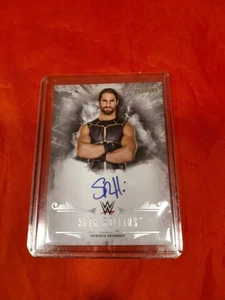 2016 Topps Undisputed WWE Seth Rollins Autograph On Card Auto /299-Old signature - Picture 1 of 3