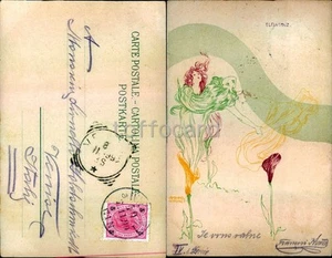 LIBERTY ART NOUVEAU-AUTORE KIRCHNER-MYTHS & LEGENDS 1899-ELFENTANZ-C89-143 - Picture 1 of 1