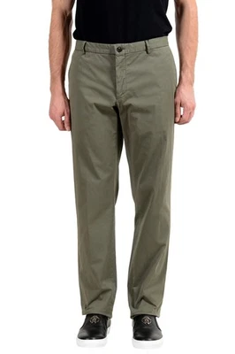 Pantalones informales Burberry verde oliva para hombre talla 30 34 36 38 40 Foto 1 de 4