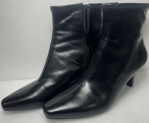 Botín para mujer Impo elástico talla 8 M NOEL negro talla cremallera espuma viscoelástica suave - Imagen 1 de 8