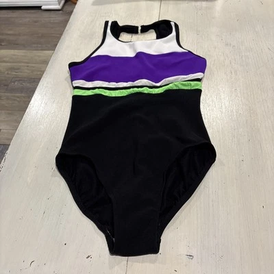 Maiô Vintage Tamanho Médio Decote V Uma Peça Leopardo Pacific Connections Amarelo - Imagem 1 de 4