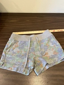 Pantalones cortos de salón Prana para mujer acogedores S gris jaspeado montaje - Imagen 1 de 6