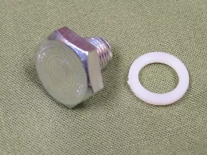 65-70,Shelby,Mustang,BOSS,CJ,Fairlane,Falcon,Cougar,Oil Pan Drain Plug - Picture 1 of 7