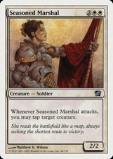 Magic MTG Tradingcard Eighth Edition 2003 Seasoned Marshal 44/350