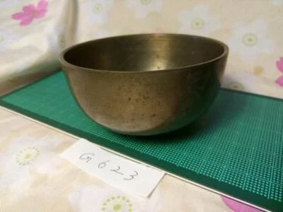 3.504" Japanese Vintage Buddhist Bell Gong Rin G623 Traditional Tone - Image 1 of 3