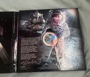 Stamp and Coin Set with 2004 Silver Proof Coin 2007 Blast Off 50 Years In Space - Picture 1 of 6