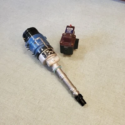 De colección Mallory Chevy Bloque Pequeño Super Magneto con Transformador Restaurado 283 327 350 Foto 1 de 4