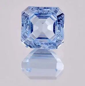 10.55 Ct 100% Natural Sky Blue Aquamarine Radiant Cut GIT CERITFIED GIT Gemstone - Picture 1 of 6