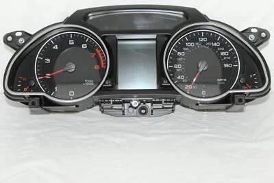 Cuadro de instrumentos velocímetro indicadores de panel 2010-2012 Audi A5 97.196 millas Foto 1 de 4