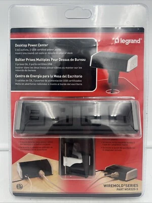 Legrand Wiremold WSR320-S Desktop Power Center / Strip w/ Outlets - BRAND NEW!!! - Image 1 of 4