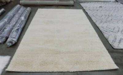 IVORY 6'-7" X 9'-6" Stained Rug, Reduced Price 1172586586 SG151-1212-7 - Image 1 of 4