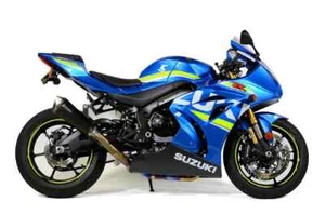 Predator Full Exhaust System Electro Black Muffler GSX-R1000 GSX-R1000R GSXR1000 - Picture 1 of 3