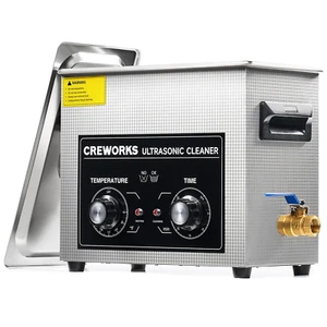 CREWORKS 6.5L Ultrasonic Cleaner with Knob, 1.7 Gal 120W Professional Industrial - Picture 1 of 12