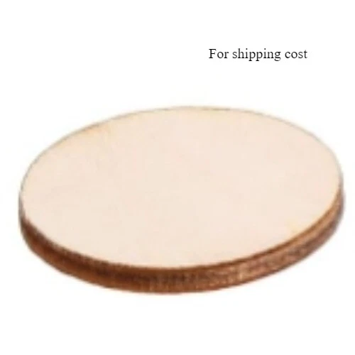 1 rebanada de madera redonda para bricolaje, usada Foto 1 de 1