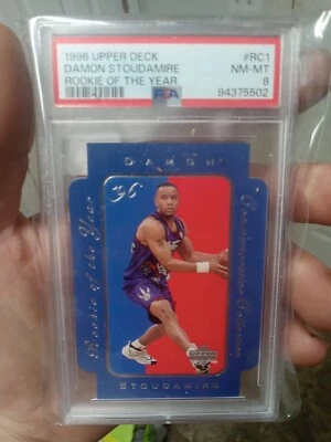 1996 Upper Deck Novato del Año Colección Conmemorativa Damon Stoudamire... Foto 1 de 2