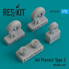 Reskit RS 72-0132 - Resin wheels for Jet Provost Type II Detail set 1/72 scale