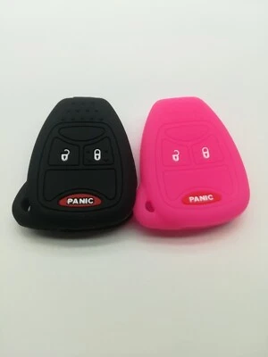 Cubierta de llave remota 2*Fob para Dodge Jeep Wrangler Brújula Chrysler Aspen PT CRUISER Foto 1 de 4