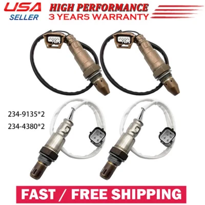 4PCS Up/Downstream Oxygen O2 Sensor For 2011-2013 Infiniti G37 M37 3.7L V6 — 第 1/4 张图片