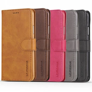 Luxury Leather Wallet Flip Magnetic Phone Case For Google Pixel 6 8 9 Pro 7a 8a - Picture 1 of 29