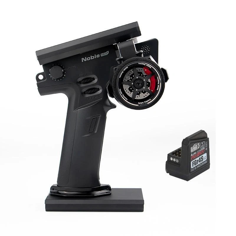 Flysky Noble NB4+ 8CH AFHDS3 Transmitter FGR4S Receiver for RC Truck Car Parts - Image 1 of 4