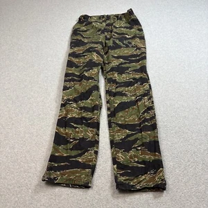 Vintage Stan Ray Tiger Stripe Camo Pant Men 26x30 Green Og-107 Made US Army Y2K - Picture 1 of 8