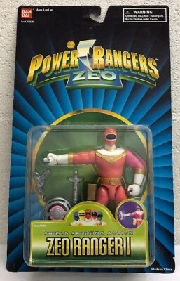 Power Rangers Zeo 5" Pink Ranger I Shield Spinning Action Feature Figure Vintage - image 1 of 3