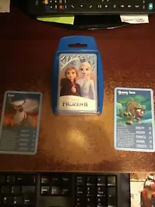 DISNEY FROZEN 2 TOP TRUMPS CARD GAME BIRTHDAY SUMMER KIDS - Picture 1 of 1
