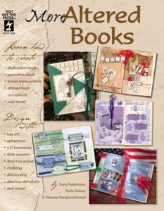 MORE ALTERED BOOKS-Ephemera-Collage Art Paper Craft Idea Book-How to Make - Picture 1 of 1